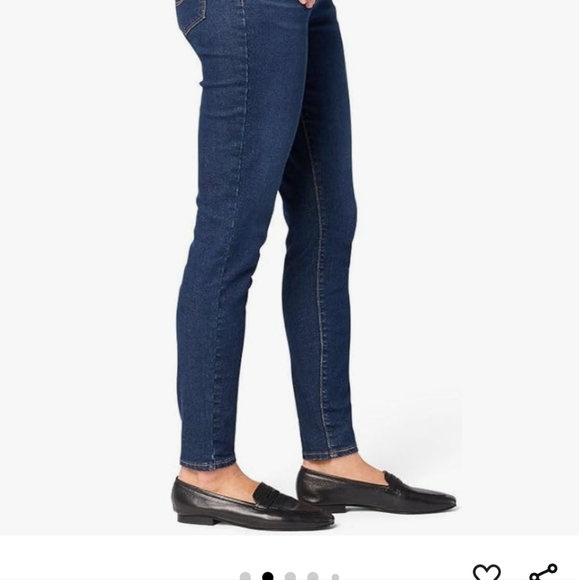 Levi's Denim - Levi's Strauss signature Gold total shaping Skinny mid rise built in shape wear